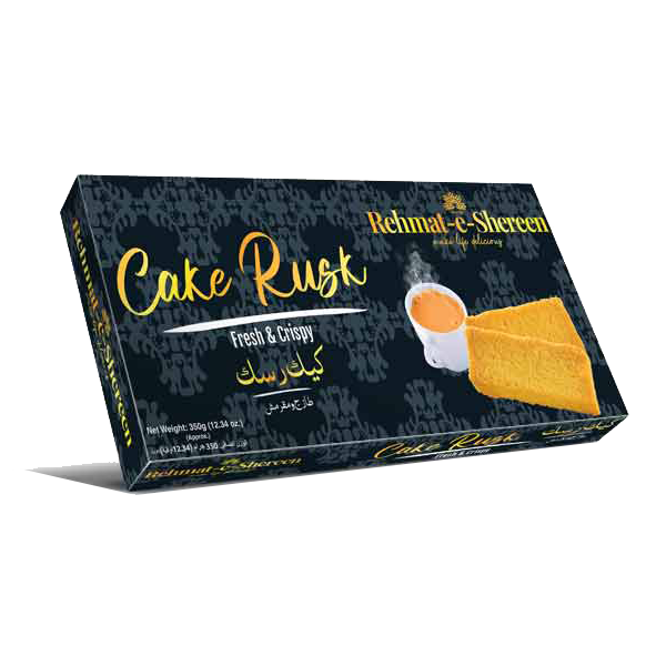 Rehmat-E-Shereen Cake Rusk - 350gm (20pcs)